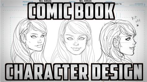 Father, from where do i come from? Comic Book Character Design - YouTube