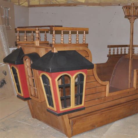 Pearl Pirate Ship Bed With Trundle By Tanglewood Design Pirate Ship