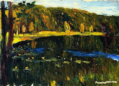 Achtyrka Dunkler Lake Artwork By Wassily Kandinsky Oil Painting And Art