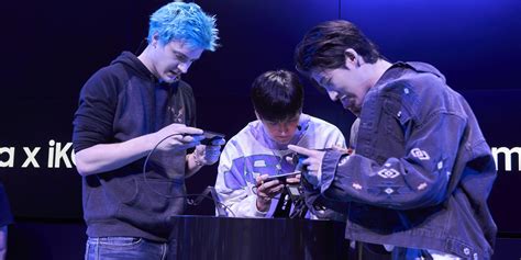 K Pop Boy Band Ikon And Gaming Star Ninja Participate In Fortnite