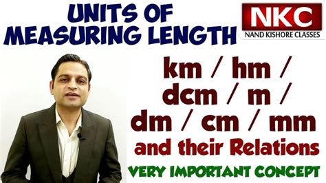Units Of Measuring Length Km Hm Dcm M Dm Cm Mm And Their Relations Very Important Concept