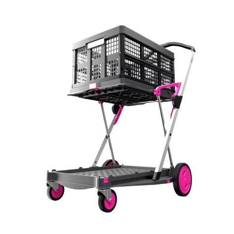 Buy Claxmulti Use Functional Collapsible Carts Mobile Folding Trolley