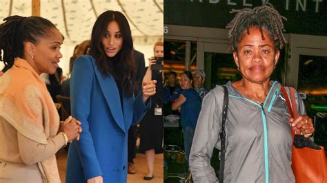 Doria Ragland Spotted At Lax Meghan Markles Mom Returns To The