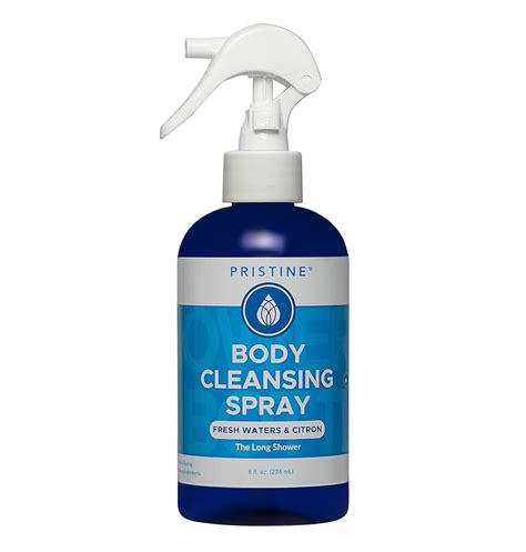 Pristine Body Cleansing Spray No Rinse Body Wash Body