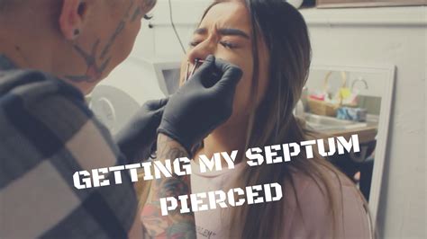 Getting My Septum Pierced With My Bestfriend On Friday The 13th