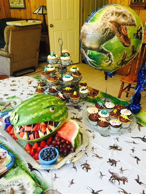 Jurassic Park Themed Birthday Party Ideas Parkbas