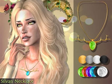 Genius666s Genius Silvan Necklace The Sims Sims 2 Fantasy Necklace