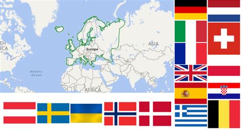 List Of Countries In Europe Alphabetical Order