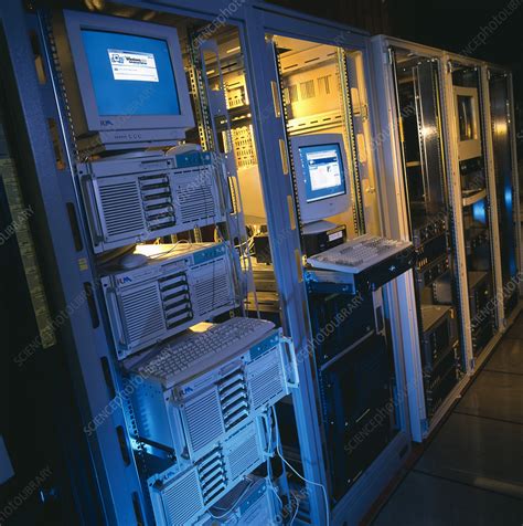 Computer Server Room Stock Image T4500173 Science
