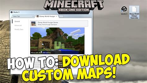 How To Download Custom Maps On Minecraft Xbox 360 And Xbox One