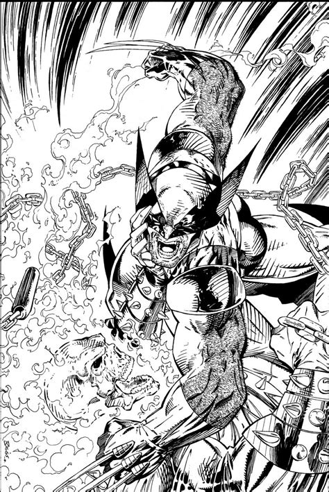 21 февраля 1987 года, галифакс. X-Men Issue 9 Cover by Jamie Biggs after Jim Lee Comic Art ...