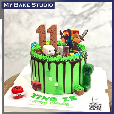 Minecraft 2 Cake Mybakestudio