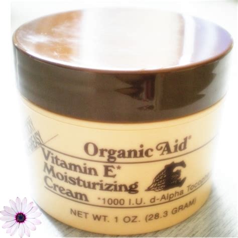 Organic aid vitamin e oil. embun~suchi: Organic Aid - Vitamin E Moisturizing Cream