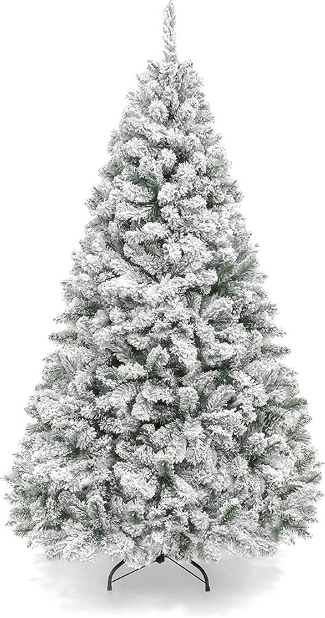 Flocked Artificial Christmas Tree