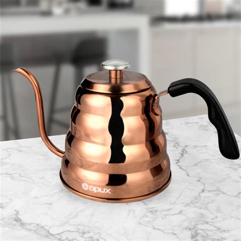 Stainless Steel Gooseneck Coffee Kettle Pour Over Pot Hot Water
