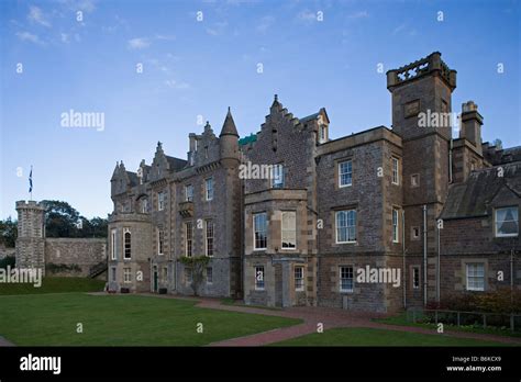 Abbotsford House Romanric Baronial Mansion Of Walter Scott By William