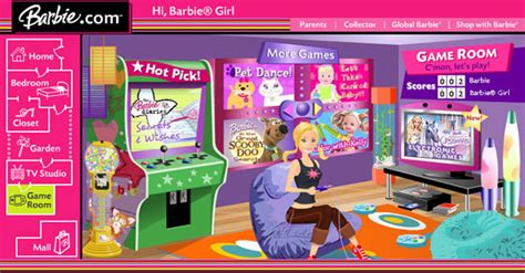 Barbie.com by Agnes Chan at Coroflot.com