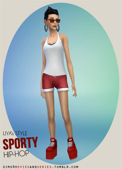 Sims 4 Custom Content — Sims 4 Cc Style Sporty Hip Hop