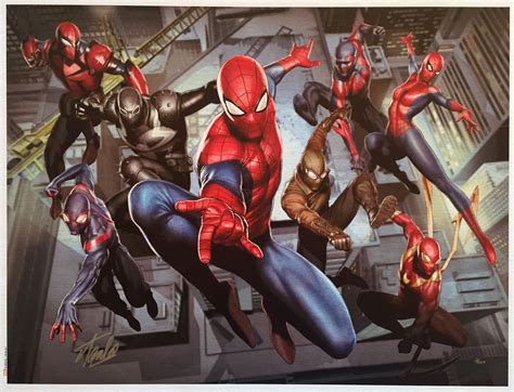 Marvel Spider Man Web Warriors Limited Edition Canvas The