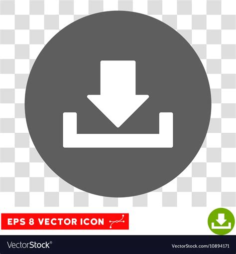 Download Round Eps Icon Royalty Free Vector Image