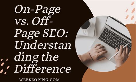 On Page Vs Off Page Seo Understanding The Difference