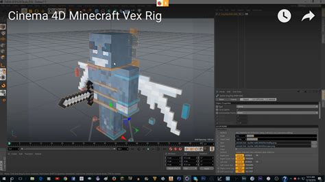Character Rig Cinema 4d Minecraft Coolifil
