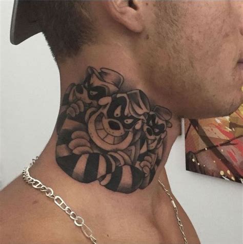 Top Hood Gangsta Neck Tattoo Designs In Cdgdbentre