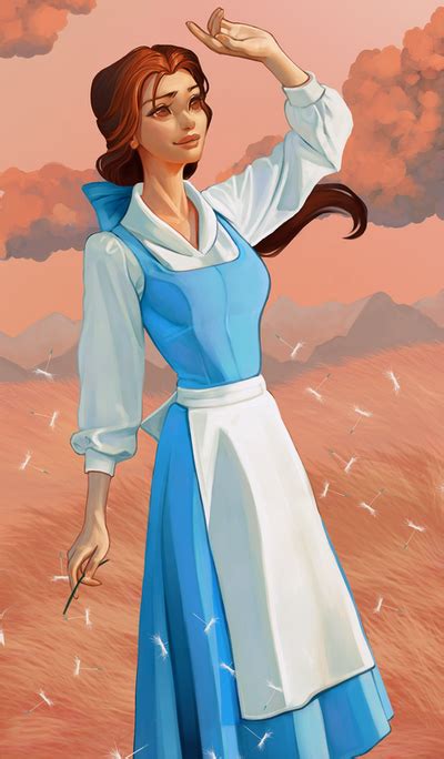 Belle Beauty And The Beast By Amethylia On Deviantart
