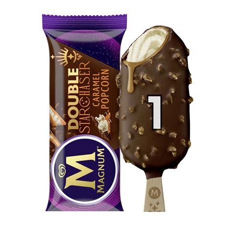 Magnum Double Starchaser Caramel And Popcorn Ice Cream Stick 85 Ml Online