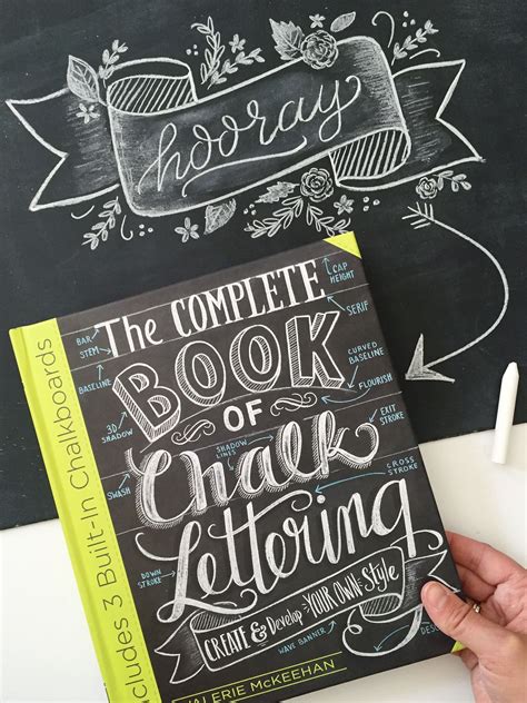 The Complete Book Of Chalk Lettering Chalk Lettering Chalkboard