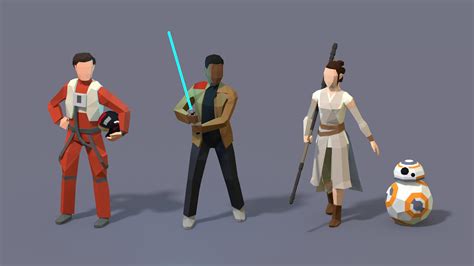 Low Poly Character Reference 70 фото
