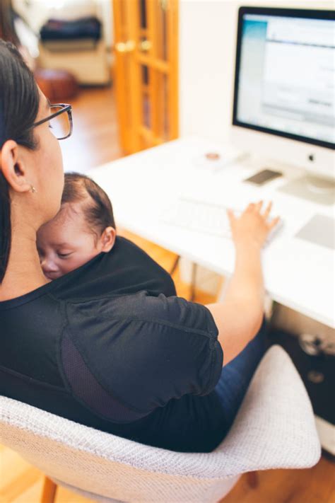 How To Work From Home With A Baby Lows To Luxe