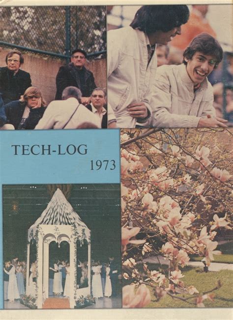 1973 Yearbook From Gordon Technical High School From Chicago Illinois