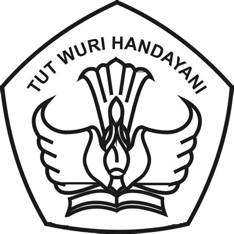 Logo Pendidikan Nasional Tut Wuri Handayani Download Gratis Tanda Instagram Putih