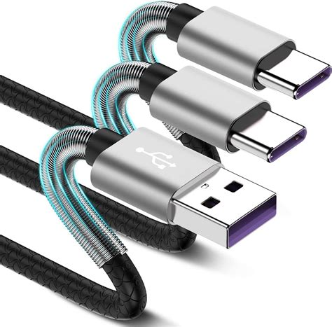 Cyvensmart Usb Type C Cable 10ft 2 Pack Usb A 20 To Usb