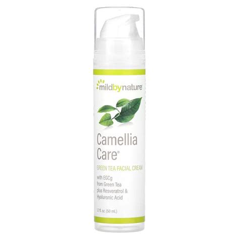 Mild By Nature Camellia Care Egcg Green Tea Skin Cream 17 Fl Oz 50 Ml