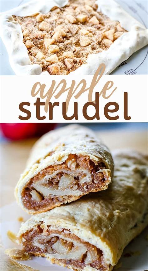 Easy Homemade Apple Strudel Recipe Strudel Recipes Apple Strudel Apple Dessert Recipes