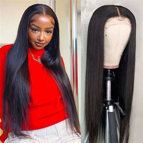 Straight Lace Front Wig 13x6 Hd Lace Front Wig Transparent Lace Frontal