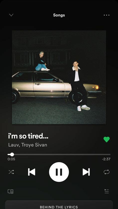 The song's official announcement was made on social media on january 16, when they posted a photo. Lauv,Troye Sivan - I'm so tired... | Music video song ...