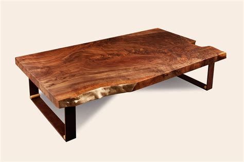 This could be a perfect remodel solution for a coffee table with pedestal legs. Slab coffee table | Studio Roeper