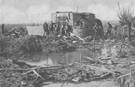 The Battle Of Passchendaele 3rd Ypres 1917 A Strong Point Used As