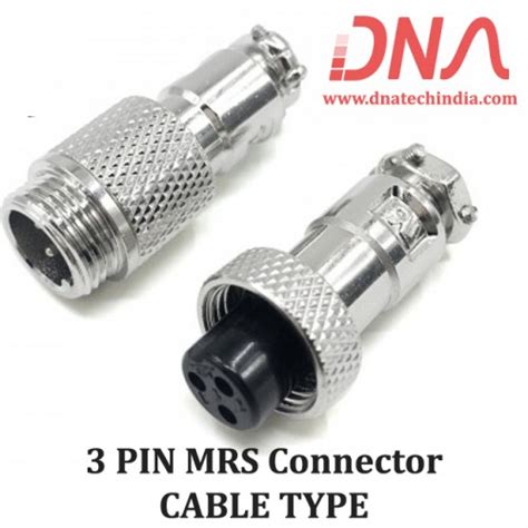 Buy Online 3 Pin Cable Type Mrs Gx 16 Connector In India At Low Cost