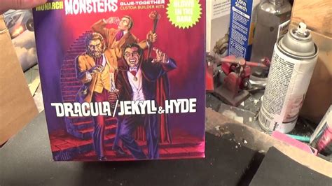 Monarch Models Dracula Jekyll And Hyde Model Kit Review Youtube