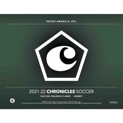 2021 22 Panini Chronicles Soccer Hobby Box