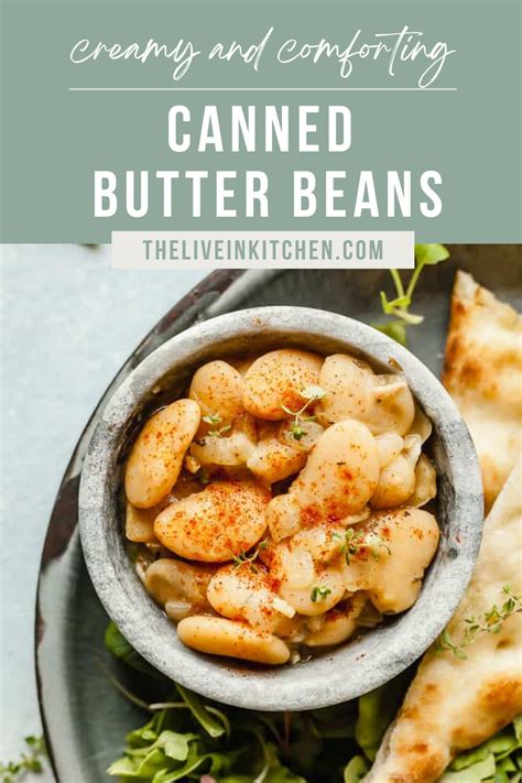 Easy Vegan Butter Bean Recipe Video The Live In Kitchen