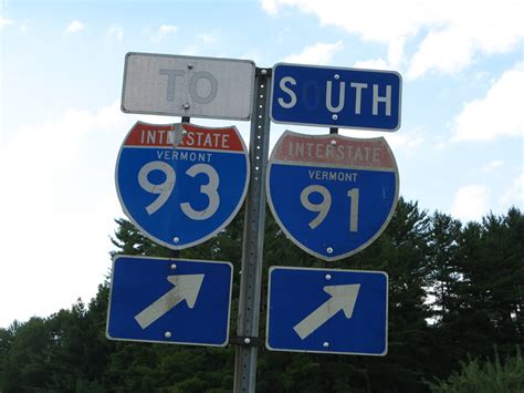 Vermont Interstate 91 Aaroads Shield Gallery