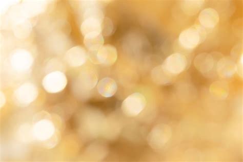 Premium Photo Gold Abstract Bokeh Background Abstract Golden Glare On