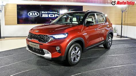 Kia Sonet Have A Look At These Colour Options