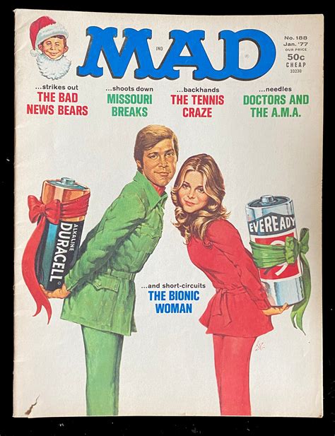 Vintage Mad Magazines 1970s January 1977 Issue April Etsy