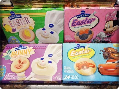 Degrees for 30 to 35 minutes. Pillsbury Ready To Bake Easter Shape Cookies Review ...